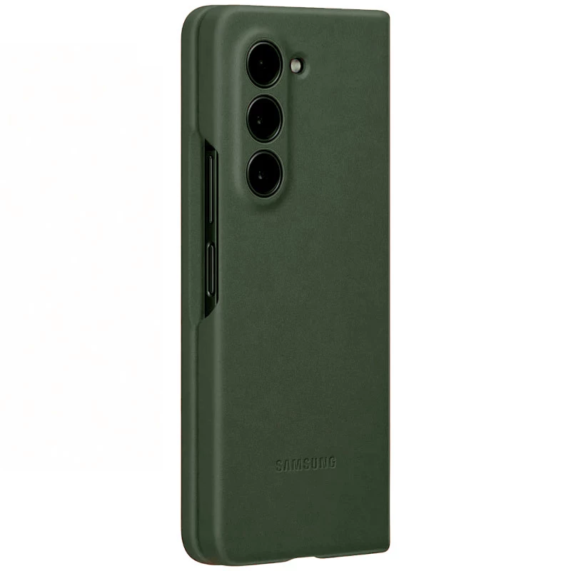 Шкіряний чохол Leather Case Premium на Samsung Galaxy Z Fold5 – Green. Фото 2 з 2