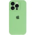 Чохол Silicone Case з захистом камери на Apple iPhone 14 Pro (6.1") – М'ятний / Mint. Фото 6 з 16