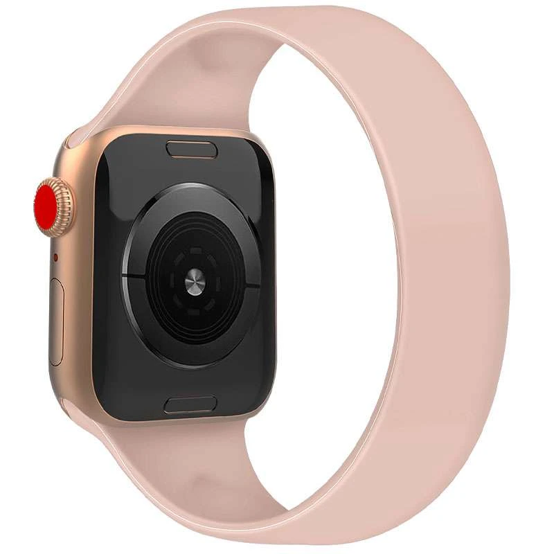 

Ремінець Solo Loop для Apple watch 38mm/40mm 163mm (Рожевий / Pink Sand)