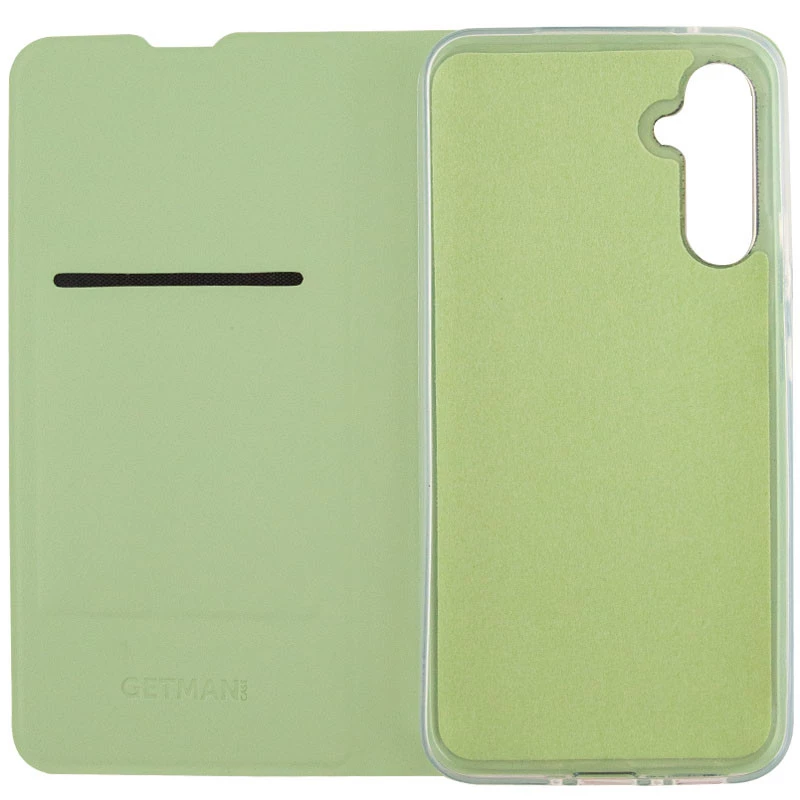 Елегантний чохол книжка GETMAN на Samsung Galaxy A54 5G – М'ятний. Фото 5 з 11