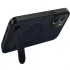TPU+PC чохол Carbon Kickstand Magnetic Case для Motorola Moto G06 – Sapphire blue. Фото 2 з 2