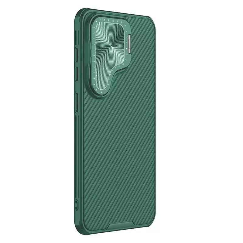 Карбонова накладка Nillkin Camshield Prop для Samsung Galaxy S24 – Deep Green. Фото 2 з 8