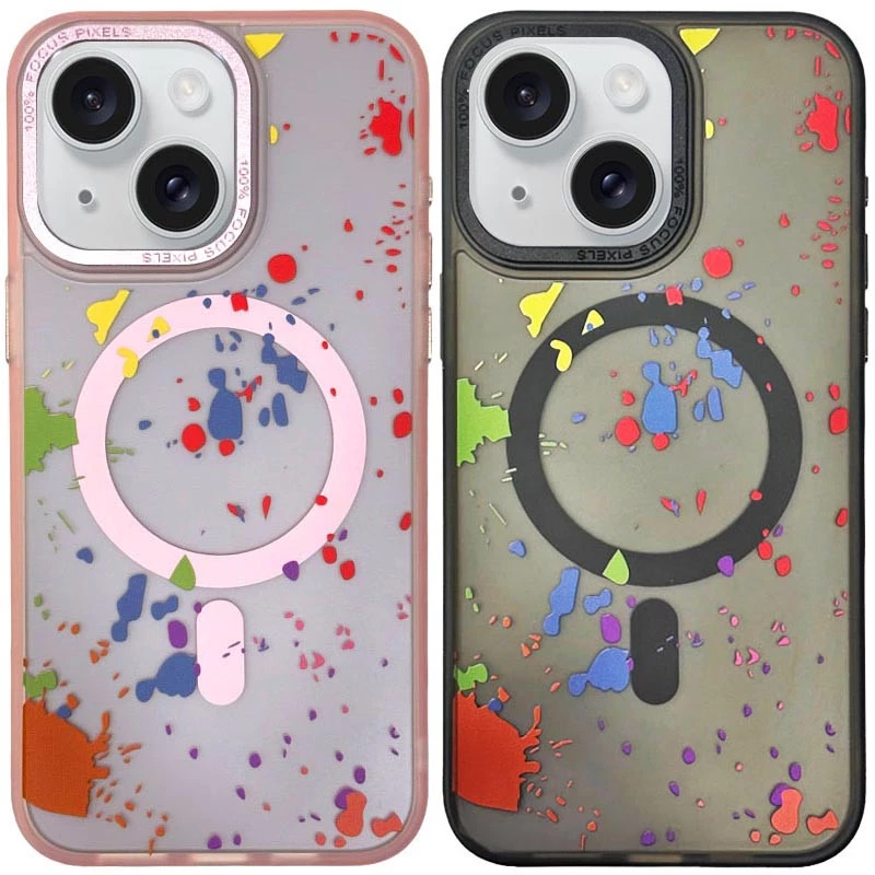 Чехол абстракция рисования с MagSafe для Apple iPhone 13 (6.1") фото 1 из 1