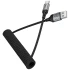 Дата кабель Hoco X121 Nuevo USB to Type-C 3A (1.5m) – Black. Фото 7 з 7