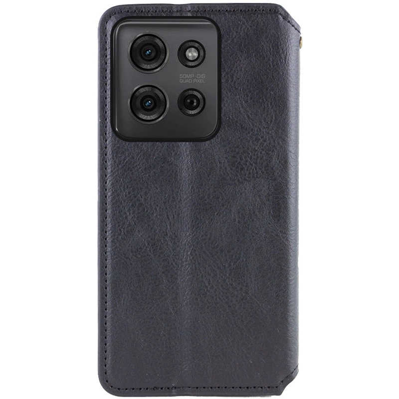 Чохол книжка GETMAN Cubic для ZTE Nubia V60 – Чорний. Фото 4 з 7