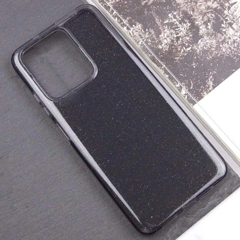 Блискучий силіконовий чохол на Xiaomi Redmi 13C – Grey. Фото 7 з 9