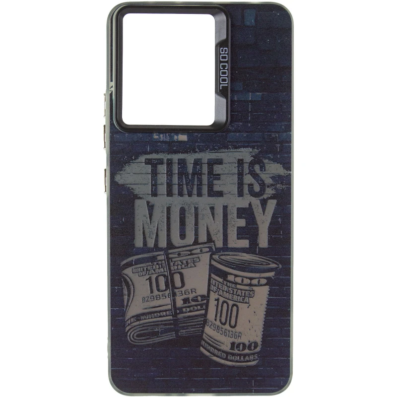 Чохол TPU+PC Street Art для Xiaomi Poco M6 Pro 4G – Time Money. Фото 3 з 6