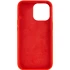 Чехол с закрытым низом Silicone Case для Apple iPhone 16 Pro – Красный / Red. Фото 5 из 8