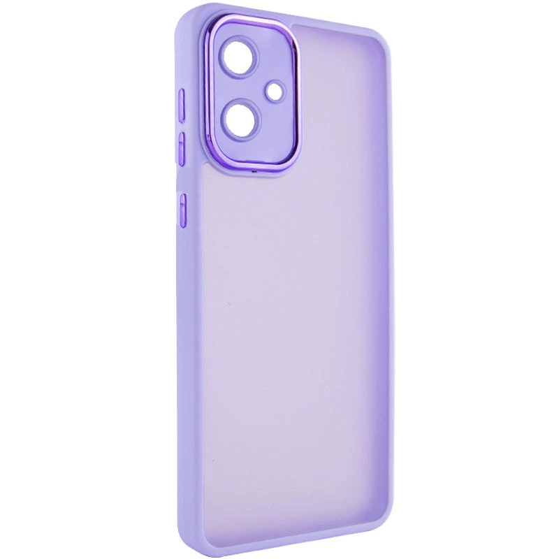 

TPU+PC чехол Accent для Motorola Moto G14 (White / Purple)