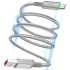 Дата кабель WIWU C082 Maglink USB to Type-C 60W (1m) – Grey. Фото 4 з 5