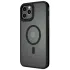 TPU+PC чехол Metal Buttons with Magnetic Fit для Apple iPhone 12 Pro (6.1") – Черный / Black. Фото 3 из 5