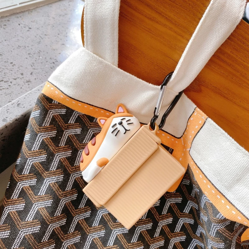 Силиконовый футляр Sleeping Cat для наушников Airpods – Sleeping Cat. Фото 5 из 6