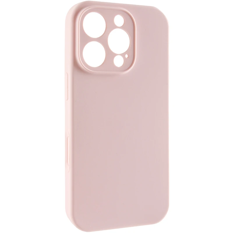 Чохол Silk Full Camera Protective (AA) NO LOGO для Apple iPhone 16 Pro – Рожевий / Chalk Pink. Фото 1 з 9