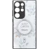 TPU+PC чохол Secret Garden with MagFit для Samsung Galaxy S23 Ultra – White. Фото 2 з 4
