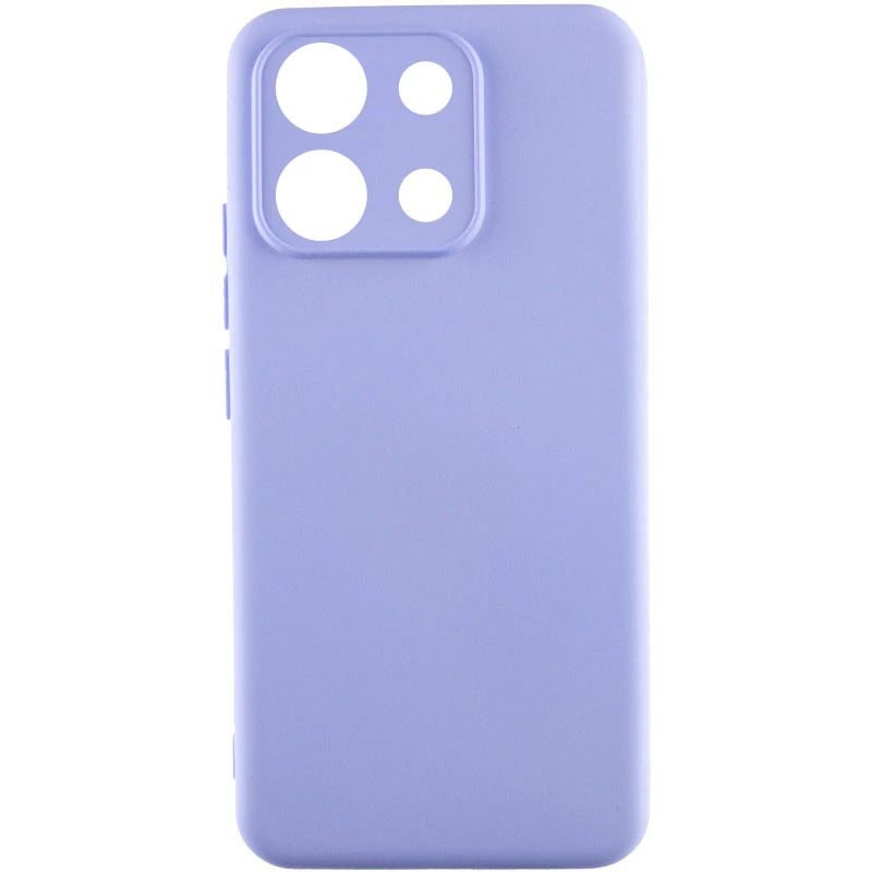 

Чехол Silicone Case Lakshmi с закрытой камерой для Xiaomi Redmi Note 13 Pro 5G (Сиреневый / Dasheen), Бузковий / dasheen