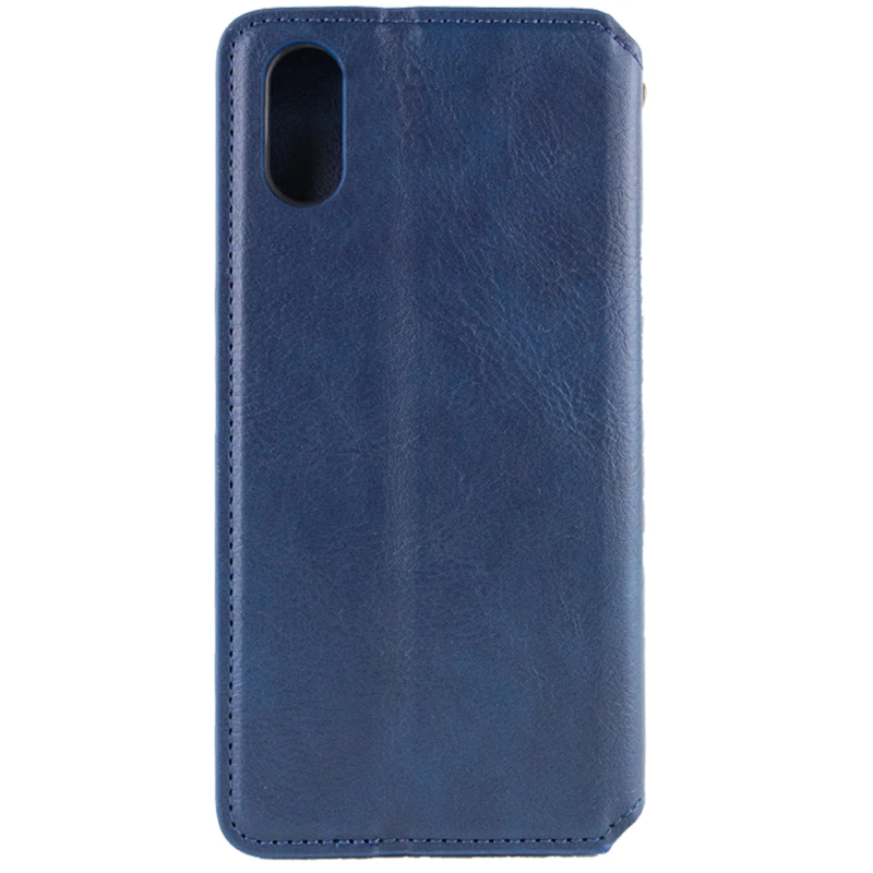 Чохол книжка GETMAN кубик для Apple iPhone XS (5.8") – Синій. Фото 2 з 4