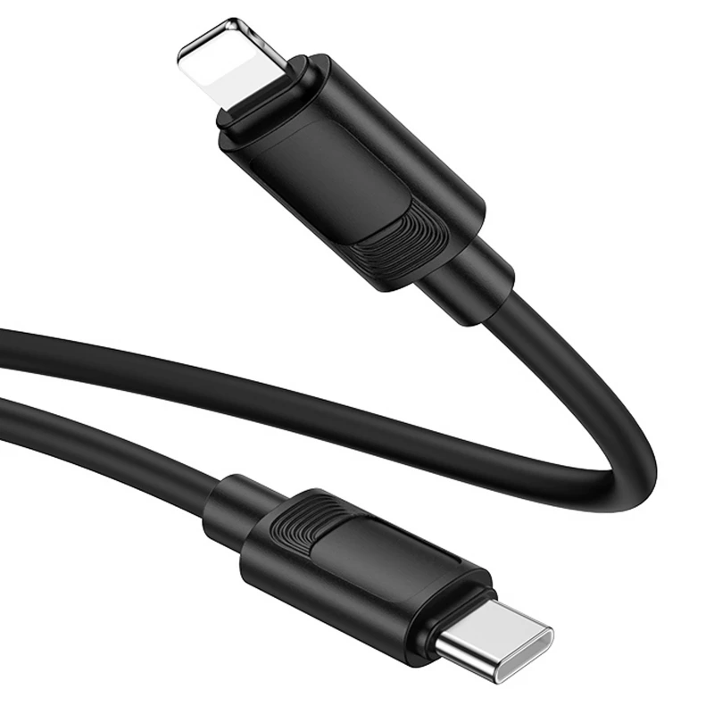 Дата кабель Hoco X122 Benefit Type-C to Lightning 27W (1m) – Black. Фото 3 з 5