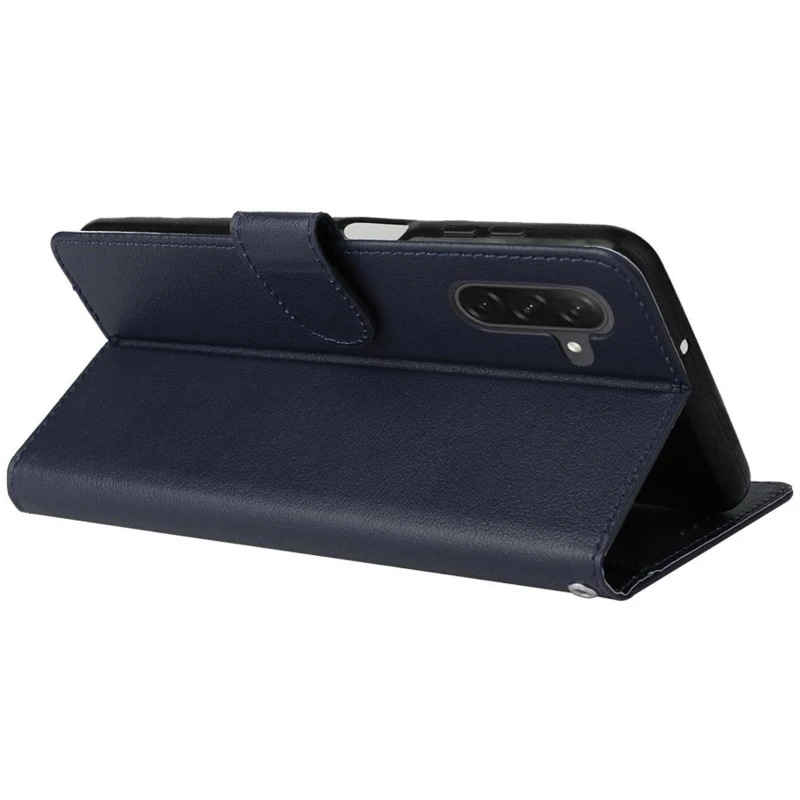 Шкіряний чохол-книжка Essential Case для Samsung Galaxy A36 5G – Dark Blue. Фото 4 з 5