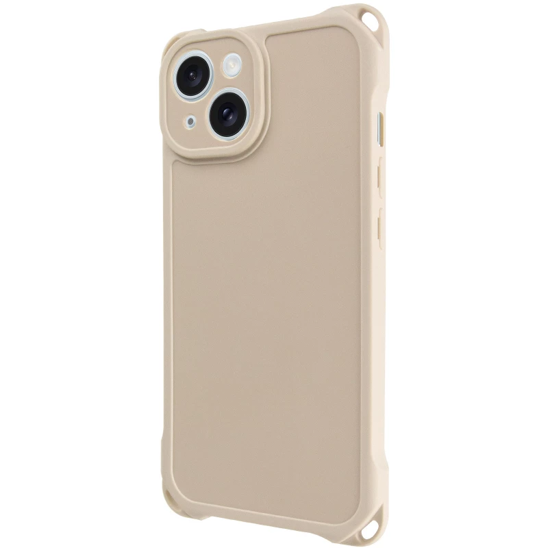 Силиконовый чехол CrossBody со шнурком для Apple iPhone 14 (6.1") – Antigue White. Фото 3 из 11