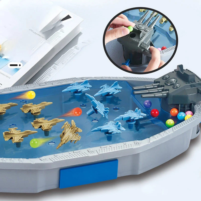 Настільна інтерактивна гра Ummi 707-128 Airforce Shooting Game – Grey. Фото 3 з 6