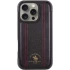 Шкіряний чохол Polo Santa Barbara Barton для Apple iPhone 16 Pro – Black / Red. Фото 2 з 12