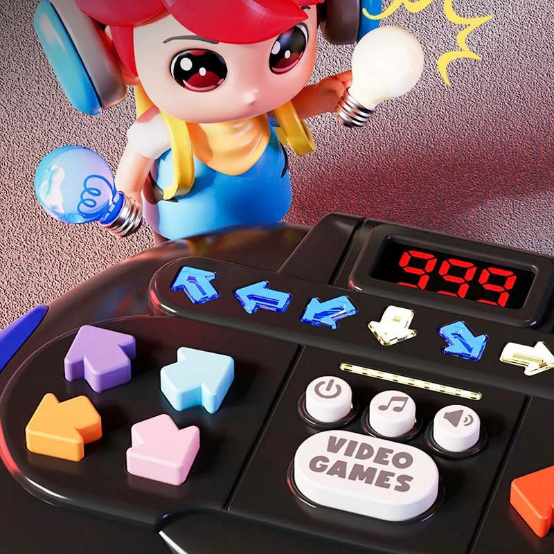 Інтерактивна консоль Ummi ME-204 Game Master (2 Gen) – Yellow. Фото 4 з 7