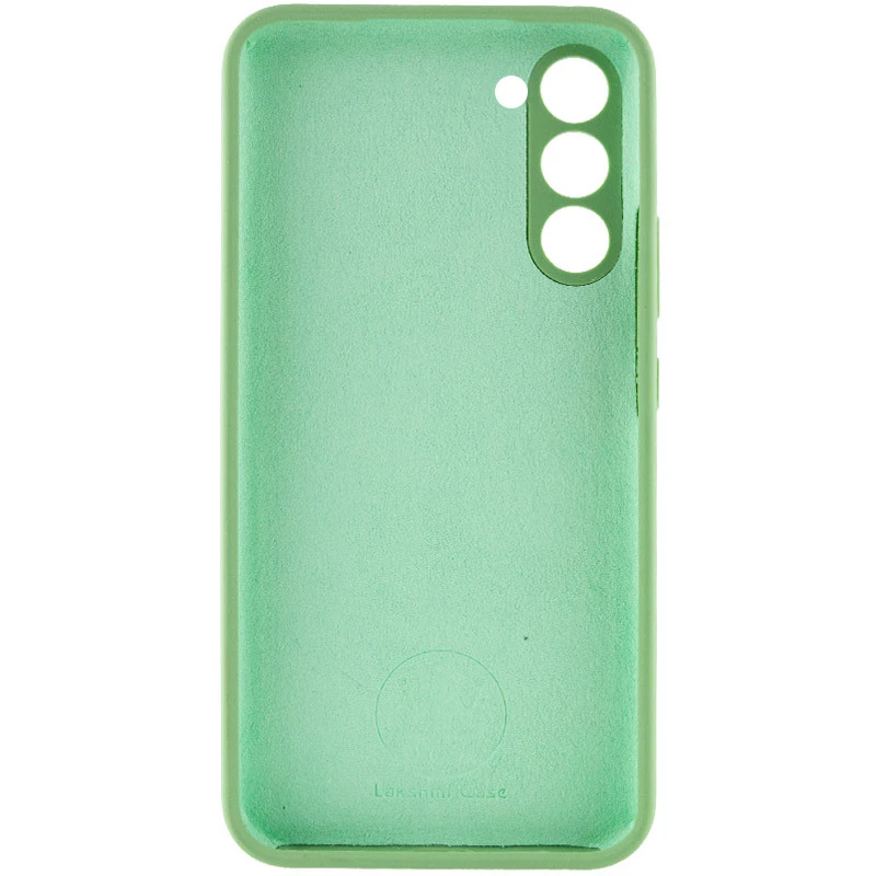 Чохол Silicone Case Lakshmi Premium із закритою камерою для Samsung Galaxy S24 Ultra – М'ятний / Mint. Фото 4 з 9
