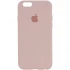 Чехол Silicone Case с закрытым низом для Apple iPhone 6/6s (4.7") – Розовый / Pink Sand. Фото 1 из 3