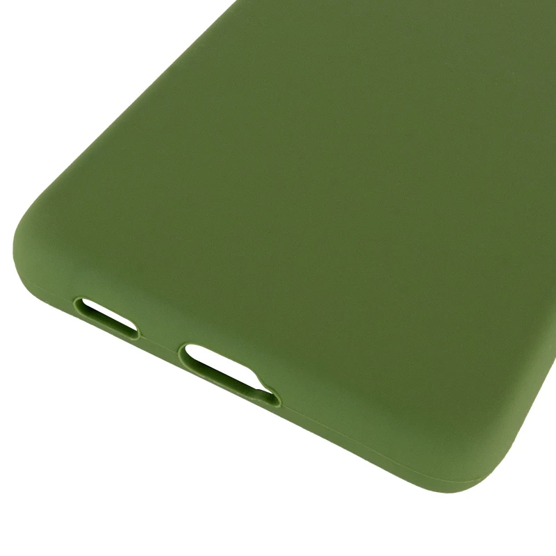 Чохол Silicone Cover Ummi Lakshmi (AA) для Samsung Galaxy S21 Ultra – Зелений / Dark green. Фото 5 з 5