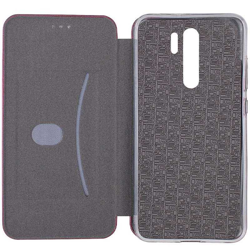 Чехол-книжка классический для Xiaomi Redmi 9 – Бордовый. Фото 3 из 3