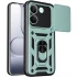 Удароміцний чохол Ummi Camshield Serge Ring (in box) для Xiaomi POCO X8 Pro – Зелений / Green. Фото 1 з 1