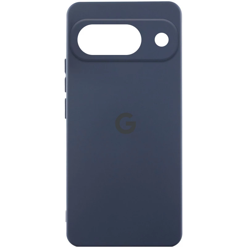 Чохол Silicone Case Lakshmi Premium L з закритою камерою на Google Pixel 9 – Темно-синій / Midnight blue. Фото 2 з 6