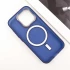 Кольоровий TPU+PC з MagSafe на Apple iPhone 13 Pro Max (6.7") – Deep Navy. Фото 7 з 11