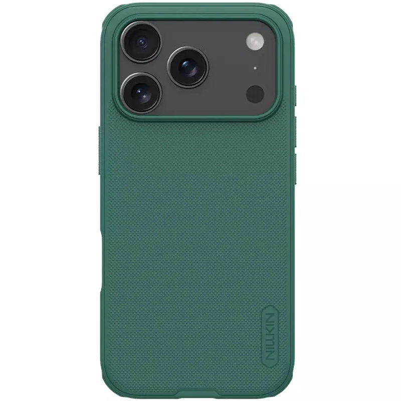 Пластикова накладка Nillkin Pro на Apple iPhone 17 Pro (6.3") – Зелений / Deep Green. Фото 2 з 5