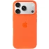 Чохол Silicone case (AAA) with Magsafe and Animation для Apple iPhone 17 Pro Max (6.9") – Orange. Фото 4 з 7