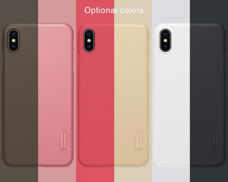 Пластикова накладка Nillkin Frost на Apple iPhone XS Max (6.5") фото 7 з 8