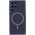 Чохол Silicone Cover Lakshmi Full Camera (AA) with Magnetic Fit для Samsung Galaxy S23 Ultra – Темно-синій / Midnight blue. Фото 1 з 1