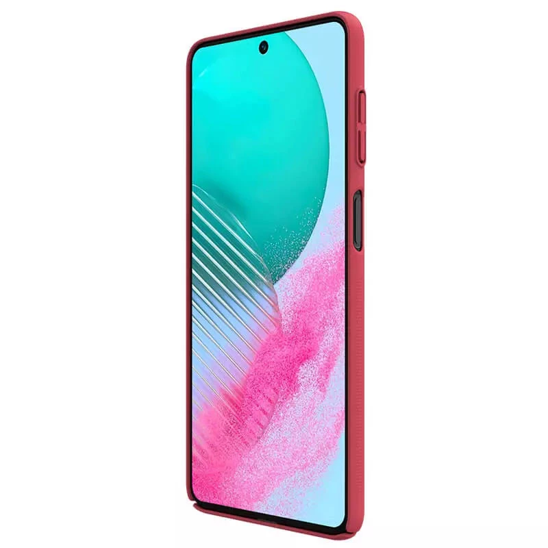 Пластикова накладка Nillkin Frost на Samsung Galaxy M54 5G – Червоний. Фото 5 з 7