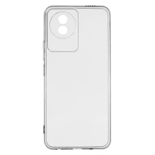 Ультратонкий силиконовый чехол 1,5 мм с защитой камеры для Vivo Y02 фото 1 Ультратонкий силиконовый чехол 1,5 мм с защитой камеры для Vivo Y02 фото 1 из 1