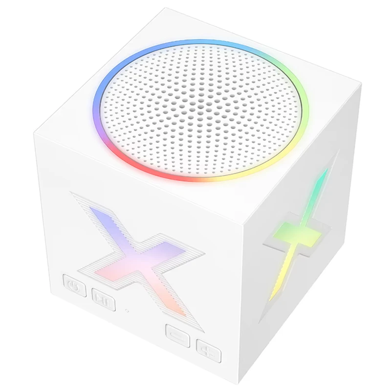 Bluetooth Колонка Borofone BR101 Rubik sports – White. Фото 2 з 4