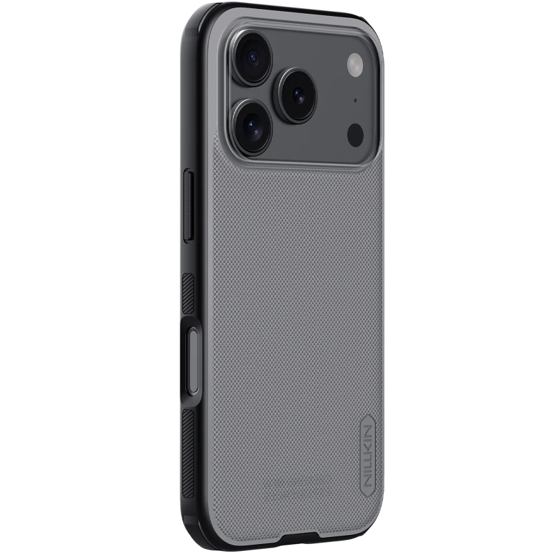 Пластикова накладка Nillkin Pro на Apple iPhone 17 Pro (6.3") – Transparent black. Фото 2 з 7