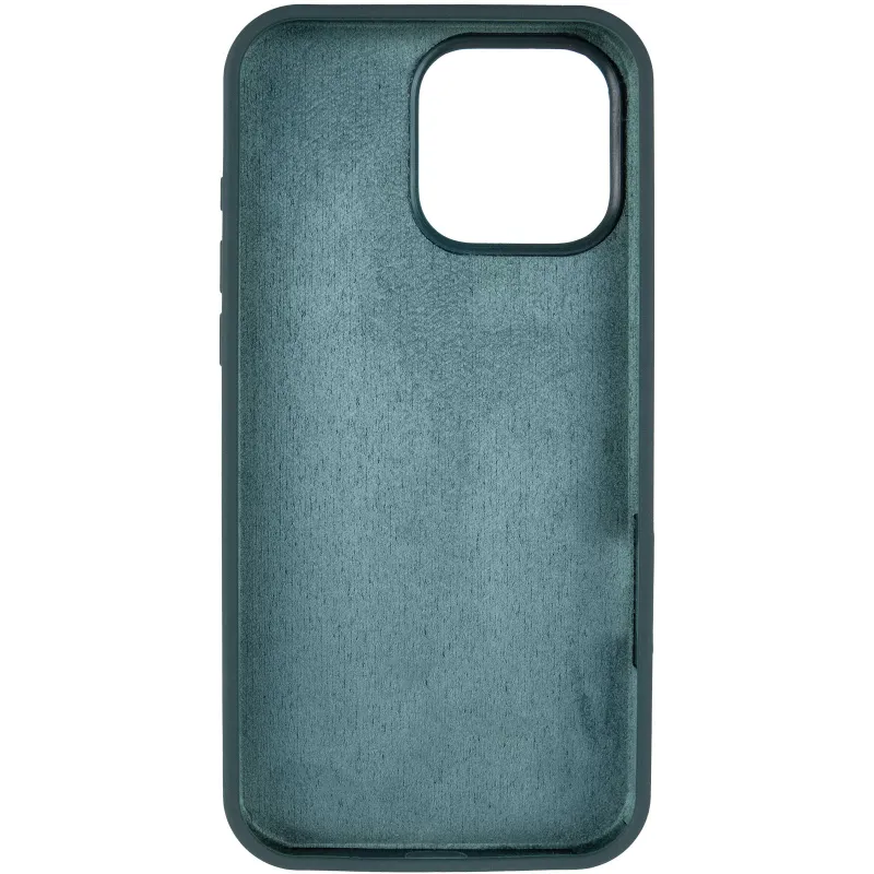 Чехол Silk Full Protective (AA) NO LOGO для Apple iPhone 16 Pro Max – Зеленый / Cyprus Green. Фото 9 из 11