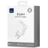 МЗП WIWU G005 Essen PD65W+QC3.0 GaN (1USB-A/2C) – White. Фото 2 з 3
