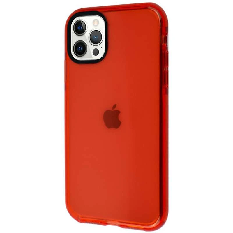 

TPU чохол Color Clear на Apple iPhone 12 (Red)