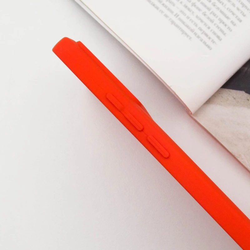 Чохол Silicone Case Lakshmi з закритою камерою на Xiaomi Poco X6 – Червоний / Red. Фото 7 з 8