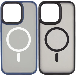 TPU+PC з металевими кнопками та MagSafe на Apple iPhone 15 Pro (6.1") фото 1 з 3