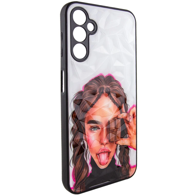 Скляний чохол Prisma Ladies на Samsung Galaxy A04s – Chocolate. Фото 2 з 5