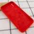 Чехол Silicone Case Square L с защитой камеры для Apple iPhone XS (5.8") – Красный / Red. Фото 3 из 3