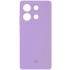 Чохол Silicone Case з закритим низом та захистом камери на Xiaomi Redmi Note 13 5G – Бузковий / Lilac. Фото 1 з 1