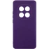 Кольоровий силіконовий чохол GETMAN із закритою камерою для Xiaomi Redmi Note 14 Pro+ 5G – Темно фіолетовий / Dark Purple. Фото 1 з 1